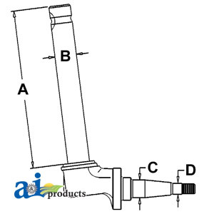 A-1332982C1 Spindle (RH/LH)