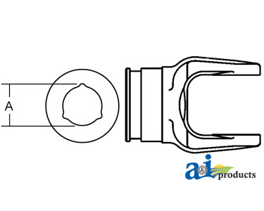 A-BP204176852 Inner Tube Yoke