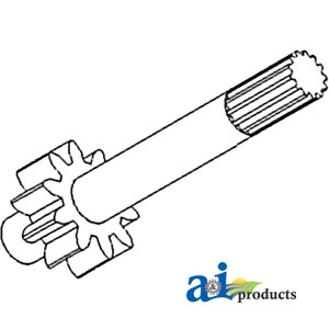 A-70253831 Drive Shaft, Hydraulic Pump