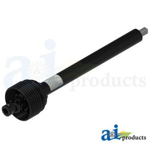 A-19501420 Joint & Shaft Half w/ Plastic Guard (w/ Keyway, (2) Set Screws & Pin Hole)