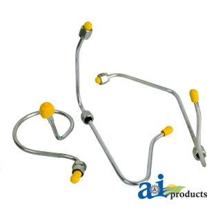 A-FPL555 Injection Line Set, 3 Cylinder