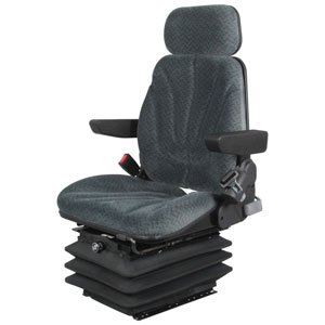 A-F10A6005 Seat, F10 Series, Air Suspension, Gray Cloth