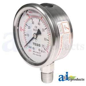 A-GG1000 Gauge, 1000 Lb.; Glycerin Filled