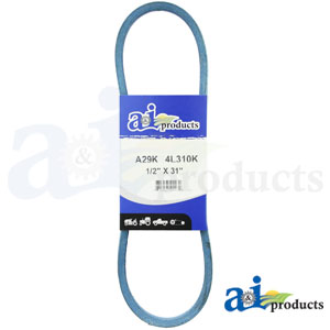A-A29K Aramid Blue V-Belt (1/2" X 31" )