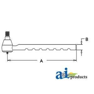 A-1026382M93 Tie Rod, Outer (RH/LH)