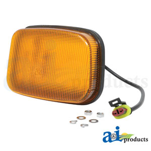 A-WL9581 Warning Light, LED, Amber, LH Front / RH Rear