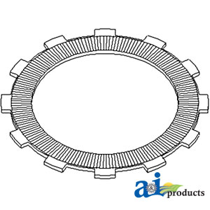 A-105650A Plate, PTO Clutch