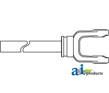 A-7405WD Tractor Half PTO Shaft