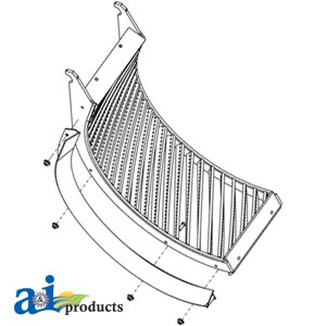 A-418647A1HB Concave, Front Helical (Small Grain)