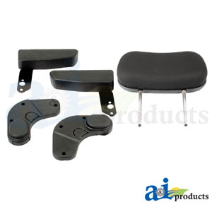 A-F10M240 Seat, F10 Series, Mechanical Suspension / Armrest / Headrest / Black Cloth