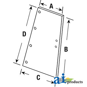 A-109319C2 Glass, Rear, Quarter (LH/RH)