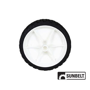A-B1SB280 WHEEL-DECK, 6X1.5, DIAMOND, PLAST, WHITE