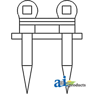 A-71341601 Guard, Knife; Double (Heavy Duty)
