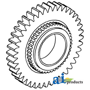 A-1686028M91 Gear, Transmission, 2nd