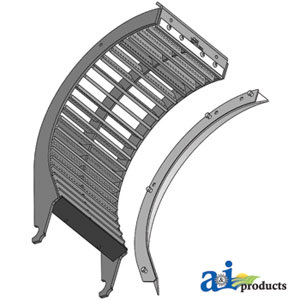 A-430960A1 Concave, Front (Small Grain)