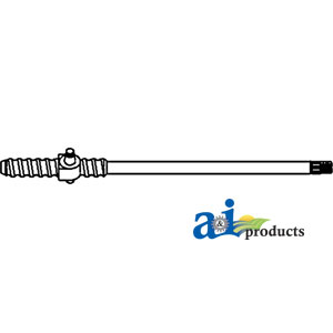 A-D2NN3A710A Steering Shaft w/ Nut