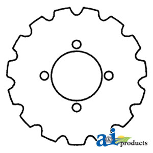 A-71181238 Sprocket, Walker Crank (RH)