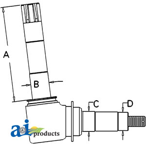 A-K262207 Spindle (RH/LH)