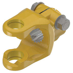 A-807-7920 Implement Yoke, 1 3/4" - 20 Spline w/ Clamp Bolt