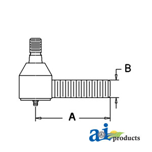 A-E6NN3289AA Tie Rod (RH)