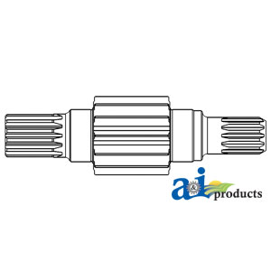 A-104676C1 Shaft, Bull Pinion (LH)