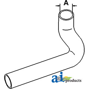 A-C5NN8260D Radiator Hose, Upper