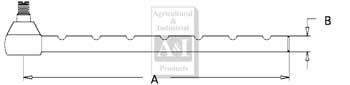 A-36200-62872 Tie Rod End, Outer