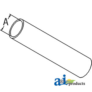 A-367834R2 Radiator Hose, Lower (2.562")