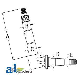 A-A57441 Spindle (RH/LH)