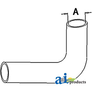 A-166288A Radiator Hose, Upper
