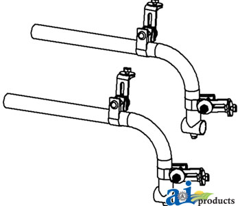 A-6A216 Bracket Set, Fender Mount (40" or 48")