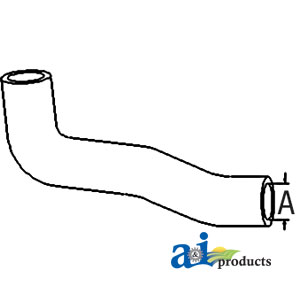 A-32430-18060 Radiator Hose, Lower (Rear)
