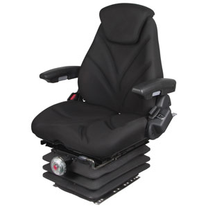 A-F20M7100 Seat, F20 Series, Mechanical Suspension, Black Cloth