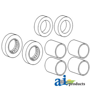 A-SBBSKIT02 Kit, Spindle Bushing, Bearing & Seal