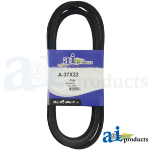 A-37X22 Belt, Cross Drive
