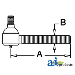 A-106680AS Tie Rod End