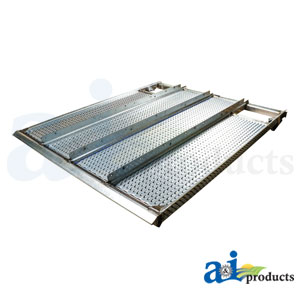 A-AH212239 Chaffer, Top; Short Finger, Replaceable Louvers