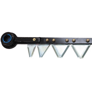 A-AE57042 Sickle, RH, 9', top serrated