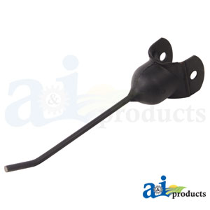 A-510501250 Rake Tooth, Rubber Mount