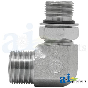 A-38H1006 Elbow Fitting - 90 DEG ELBOW,O-RING FSF