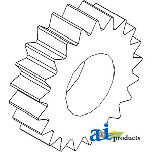 A-R57615 Pinion Gear, Used w/ A-R61711 Shaft
