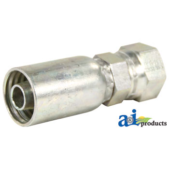 A-F-BSPX-08-08 (HC-F-BSPX) Female BSP Parallel Pipe - Swivel - Straight