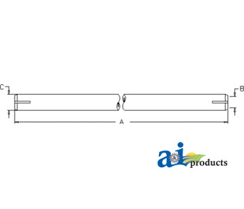 A-247290A1 Tube, Tie Rod; MFWD