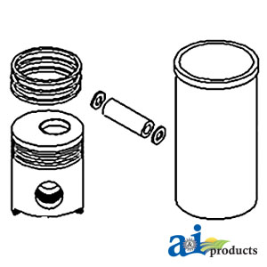 A-PR166 Rings, Piston
