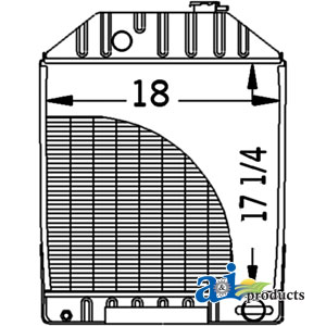 A-E4NN8005BC15M Radiator