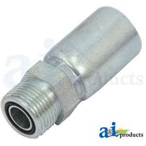 A-MF-10-10 (HC-MF) Male Seal Lok - Rigid - Straight (w/ O-Ring)
