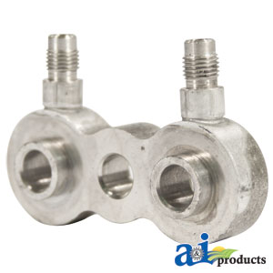 A-A6ADP Extension, Manifold 1/2"; Pad Mount, (2) 1/4" Male Ports