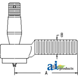 A-1968998C1 End Assembly, Tie Rod
