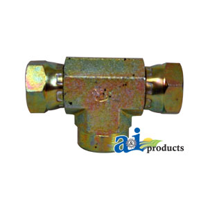 A-43B28 Female NPSM Swivel to Female NPSM Swivel X Female NPT Adapter