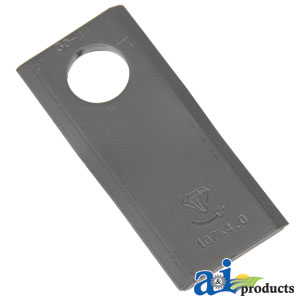 A-9847684 Blade, Disc Mower, LH, 7° Twist